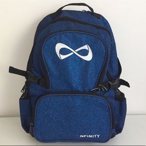 Nfinity cheer backpack blue sparkle